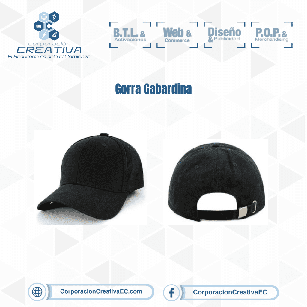 Gorra Gabardina