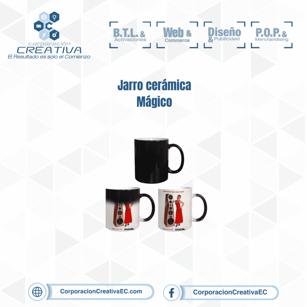 Jarro mágico sublimado