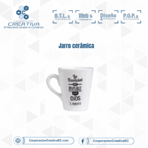 Jarro de cerámica-corporacion creativa