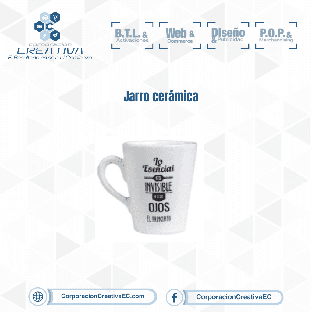 Jarro de cerámica-corporacion creativa
