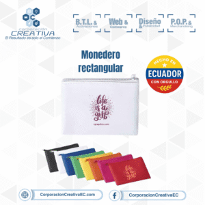 Monedero publicitario corporacion creativa