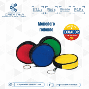 Monedero promocional corporacion creativa