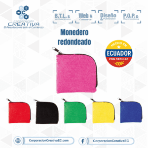 Monedero personalizado corporacion creativa