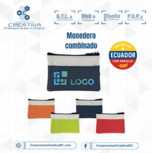 Monedero publicitario corporacion creativa
