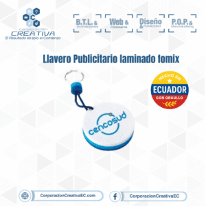 Llavero laminado fomix corporacion creativa