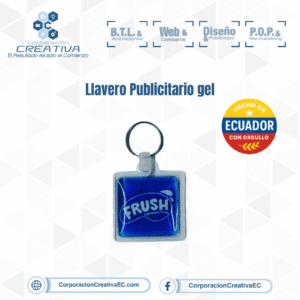 Llavero con Gel corporacion creativa