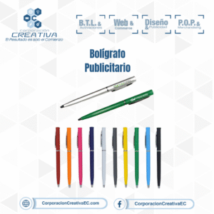 Bolígrafo publicitario corporacion creativa