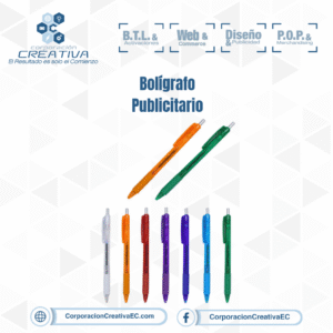 Bolígrafo publicitario corporacion creativa