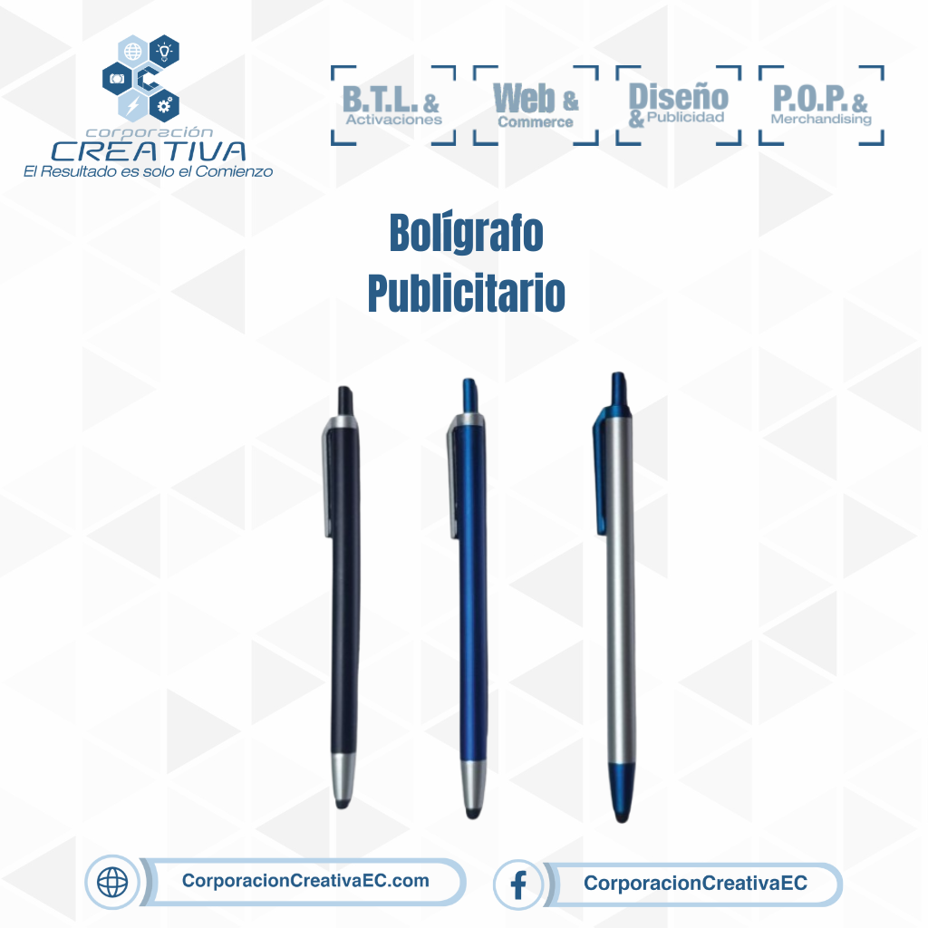 bolígrafo combinado corporacion creativa