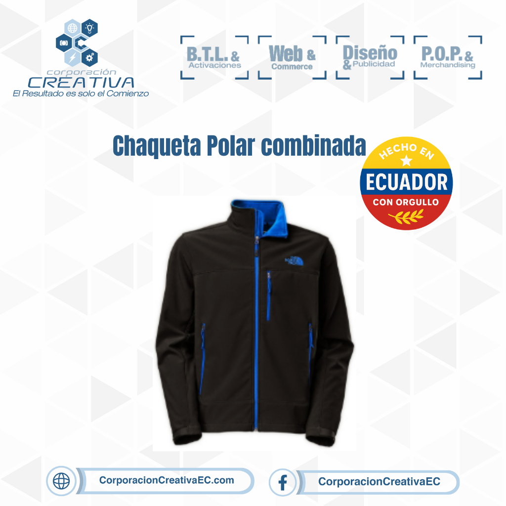 chompa polar publicitaria corporacion creativa