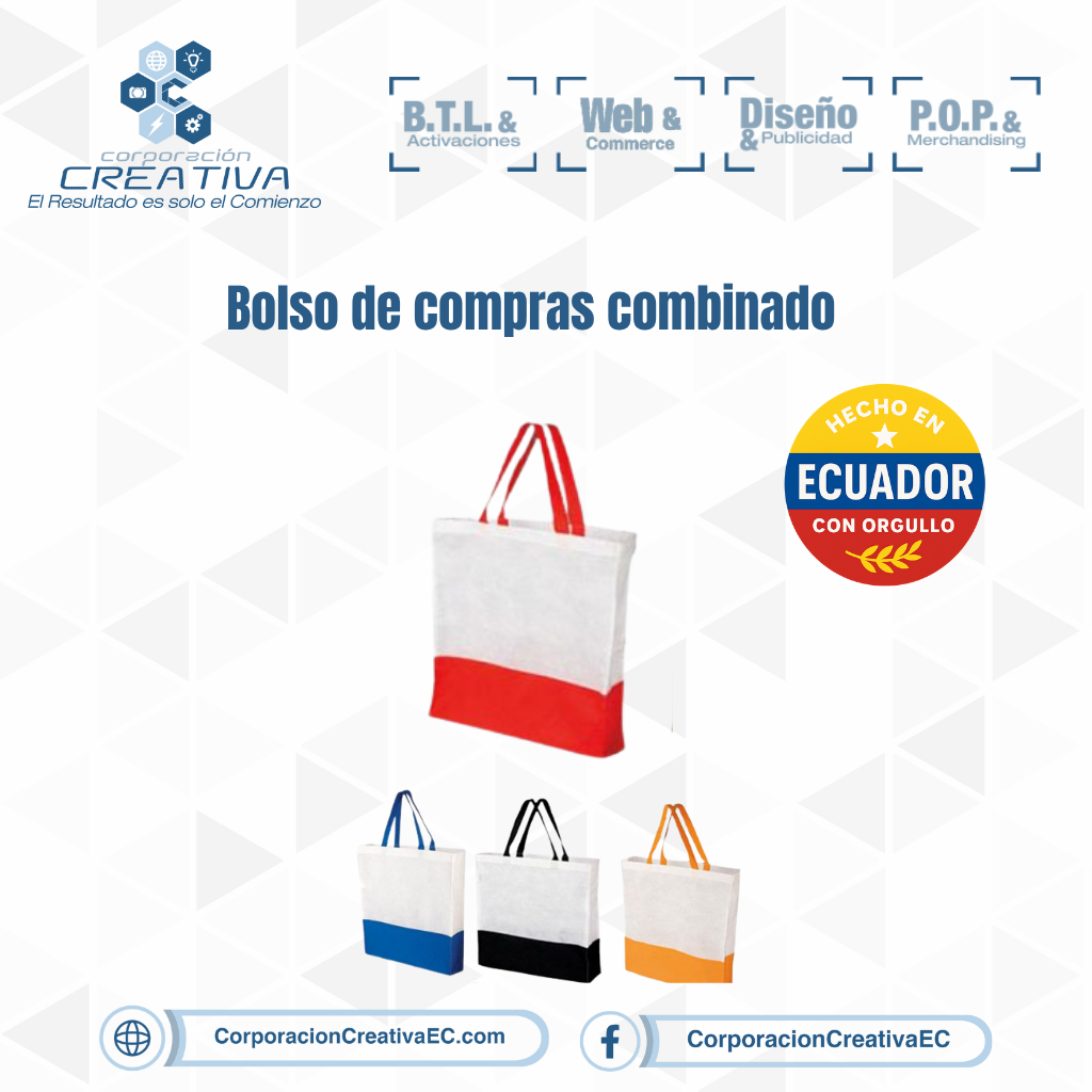 bolso promocional corporacion creativa
