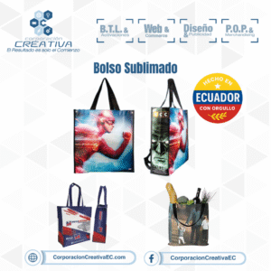 bolsos sublimados personalizados corporacion creativa