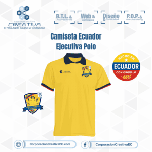 Camiseta selección Eciador, mundial 2026 Corporación Creativa