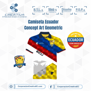 Camisetas Selección Ecuador Mundial 2026 Corporación Creativa