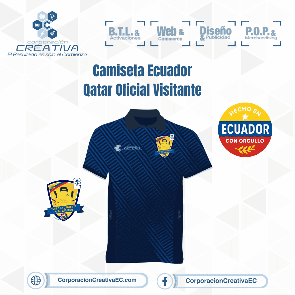 Qatar Oficial Visitante marca Selección Corporacion Creativa
