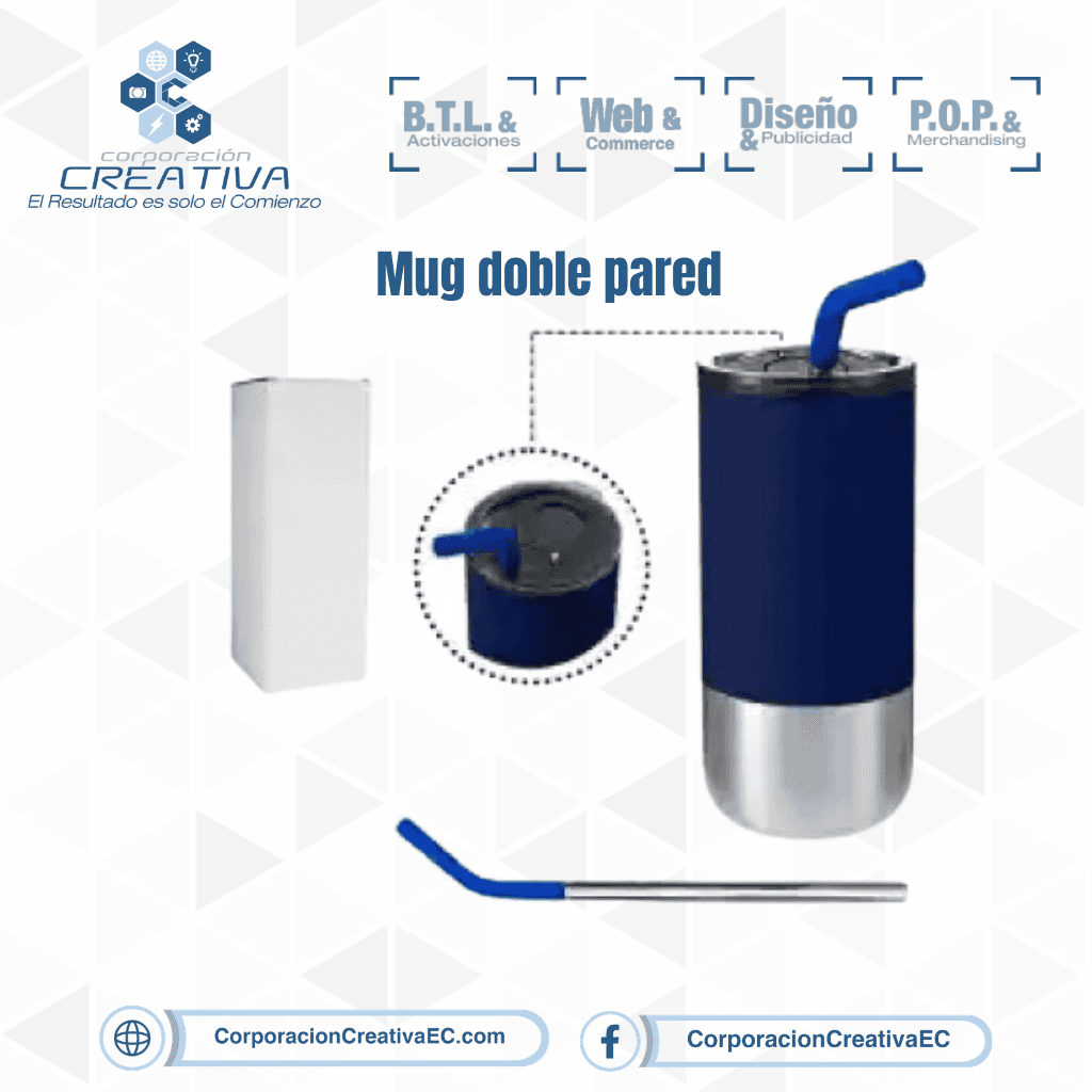 Mug Doble pared - Corporacion Creativa