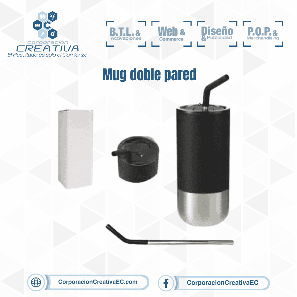 Mug Doble pared - Corporacion Creativa