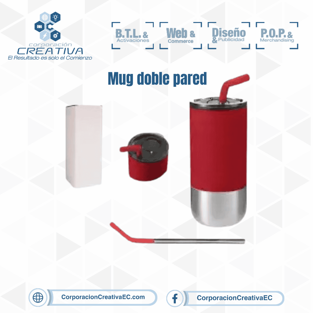 Mug Doble pared - Corporacion Creativa