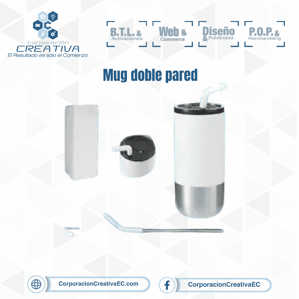 Mug Doble pared - Corporacion Creativa