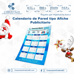Calendario de pared Corporación Creativa