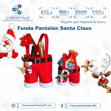 Funda Pantalón Santa Claus