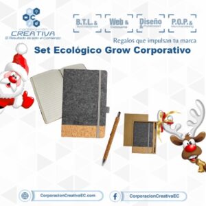 Set Ecológico Grow Corporativo
