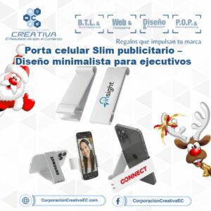 Porta celular Slim publicitario – Diseño minimalista para ejecutivos