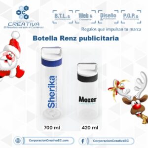 Botella Renz publicitaria