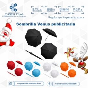 Sombrilla Venus publicitaria