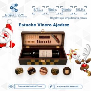 Estuche Vinero Ajedrez