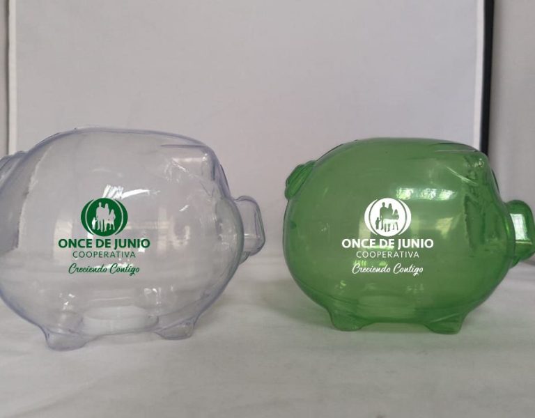 alcancía publicitaria